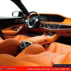 Nâng cấp nội thất Mercedes đời W221 lên W222 tại Auto365 Quận 9