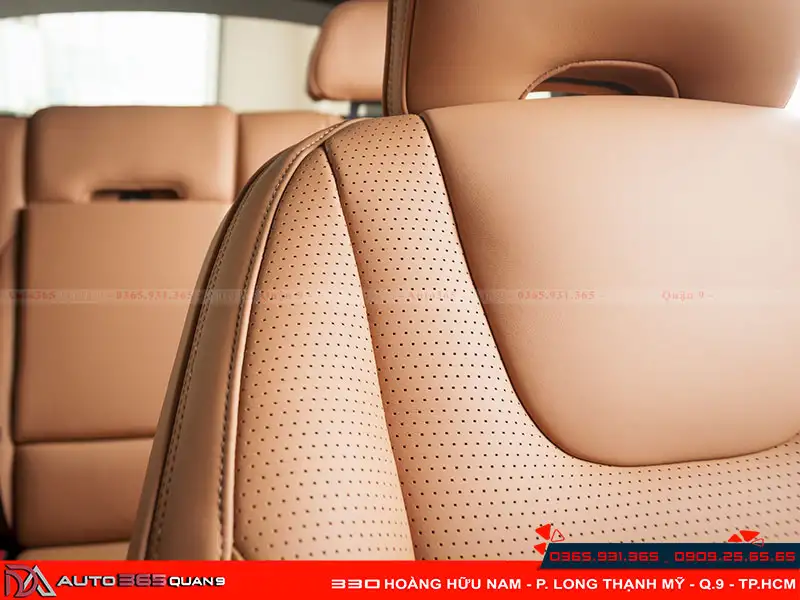 Bọc ghế da Lemans thương hiệu Aury cho ô tô