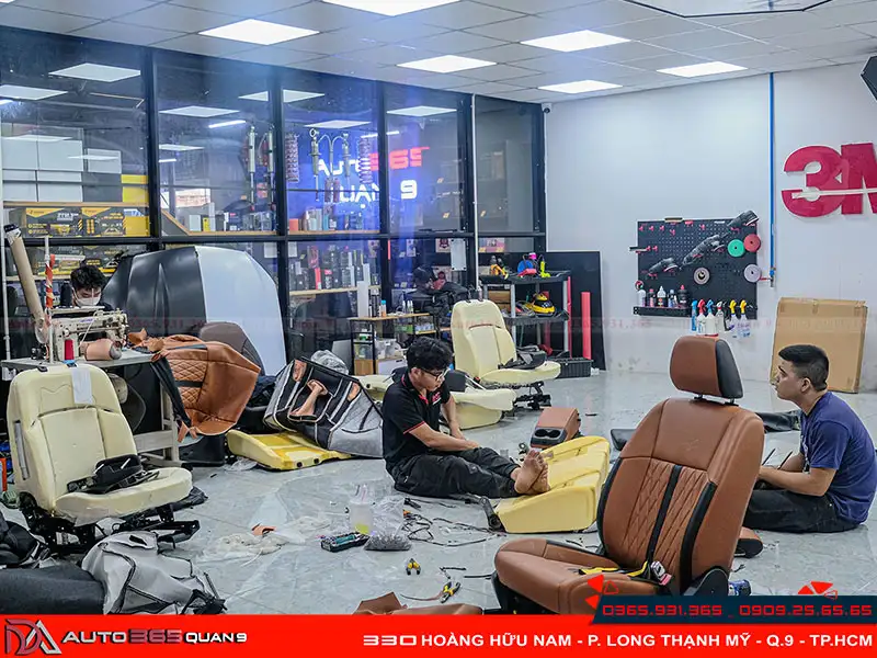 Bọc ghế da ô tô tại Auto365 Quận 9 