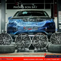 Độ mâm kiểu Lexus cho Kia Carnival