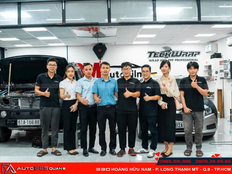 Buổi lễ ký kết hợp tác giữa Teckwrap và Auto365 Quận 9 đánh dấu bước tiến mới