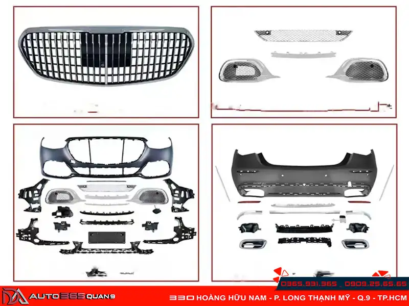 Độ bodykit Maybach cho Mercees S450 7