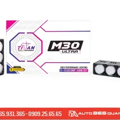 Đèn trợ sáng Titan M30 ultra chất liệu Aluminum cao cấp công suất 140W/Bộ