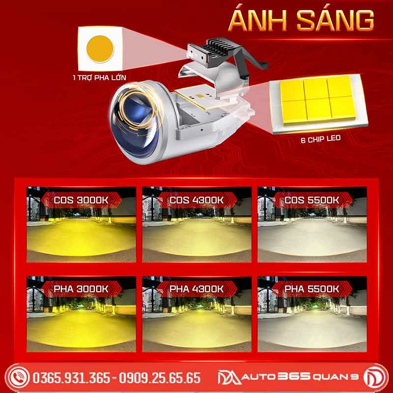 Nhiệt màu của bi gầm X-Light X3 Ultra