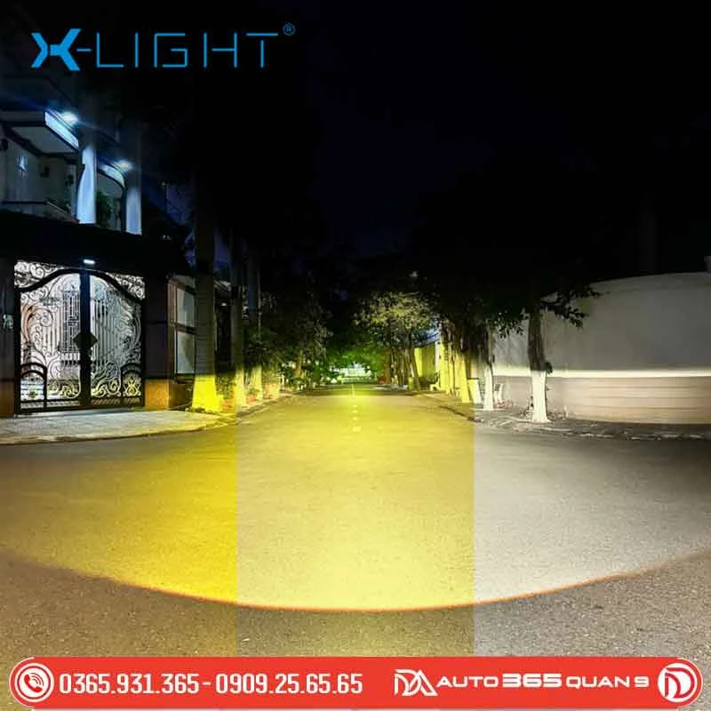Ánh sáng Pha của bi gầm X-Light X3 Ultra