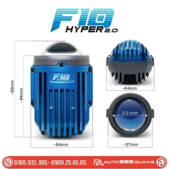 Bi gầm X-Light F10 Hyper 2.0 8